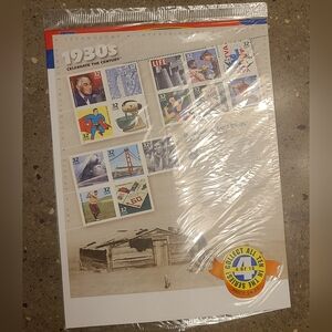 Celebrate the Century 1930s - Sheet of Fifteen 33 Cent Stamps - USPS SEALED SET